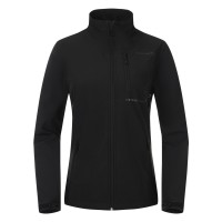 RALLY WOMEN, women's softshell jacket, black