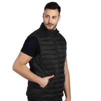 RINO VEST, light padded bodywarmer, black