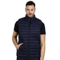 RINO VEST, light padded bodywarmer, blue