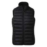 RINO VEST WOMEN, light padded bodywarmer, black