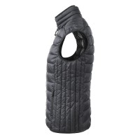 RINO VEST WOMEN, light padded bodywarmer, dark gray