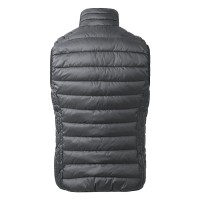 RINO VEST WOMEN, light padded bodywarmer, dark gray