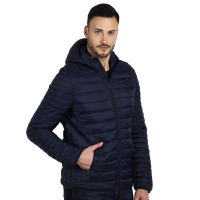 RINO HOODY, hooded jacket, blue