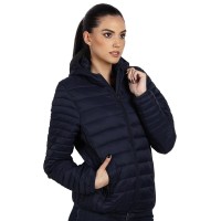 RINO HOODY WOMEN, women's hooded jacket, blue
