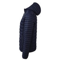 RINO HOODY WOMEN, women's hooded jacket, blue