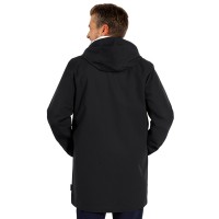 ARIGATO, recycled polyester raincoat, black