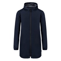ARIGATO, recycled polyester raincoat, blue