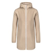 ARIGATO, recycled polyester raincoat, beige