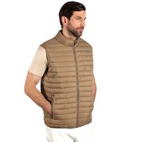 LIBERTY VEST MEN, light padded bodywarmer, light brown