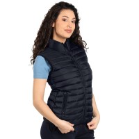 LIBERTY VEST WOMEN, light padded bodywarmer, blue