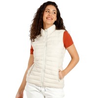 LIBERTY VEST WOMEN, light padded bodywarmer, off white