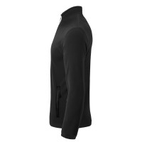 POLARIS, unisex polar fleece sweatshirt, black