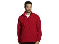 POLARIS, unisex polar fleece sweatshirt, red