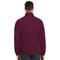 POLARIS, unisex polar fleece sweatshirt, burgundy