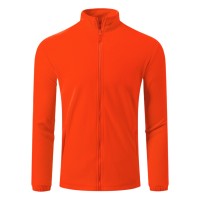 POLARIS, unisex polar fleece sweatshirt, orange