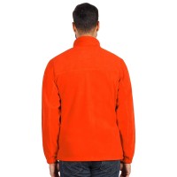 POLARIS, unisex polar fleece sweatshirt, orange