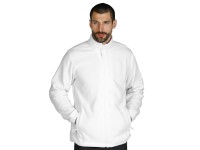 POLARIS, unisex polar fleece sweatshirt, white