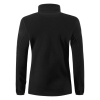 POLARIS LADY, women's polar fleece jacket/sweatshirt, black