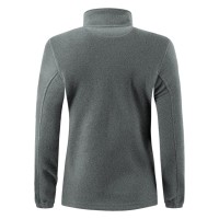 POLARIS LADY, women's polar fleece jacket/sweatshirt, ash