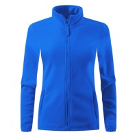 POLARIS LADY, women's polar fleece jacket/sweatshirt, royal blue