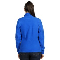 POLARIS LADY, women's polar fleece jacket/sweatshirt, royal blue