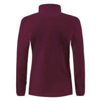 POLARIS LADY, women's polar fleece jacket/sweatshirt, burgundy