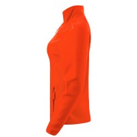 POLARIS LADY, women's polar fleece jacket/sweatshirt, orange