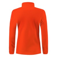 POLARIS LADY, women's polar fleece jacket/sweatshirt, orange