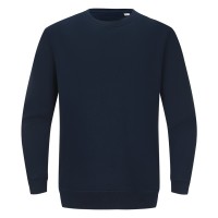 ABSOLUT, organic cotton sweatshirt, 280 g/m2, blue