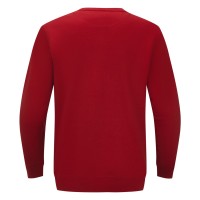 ABSOLUT, organic cotton sweatshirt, 280 g/m2, red