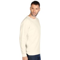 ABSOLUT, organic cotton sweatshirt, 280 g/m2, beige