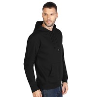 ABSOLUT HOODY, organic cotton hooded sweatshirt, 280 g/m2, black