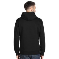 ABSOLUT HOODY, organic cotton hooded sweatshirt, 280 g/m2, black