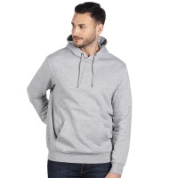 ABSOLUT HOODY, organic cotton hooded sweatshirt, 280 g/m2, ash