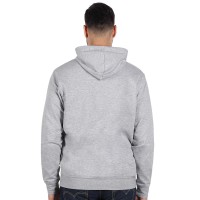 ABSOLUT HOODY, organic cotton hooded sweatshirt, 280 g/m2, ash