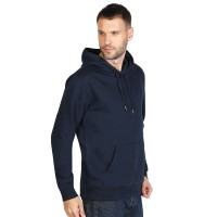 ABSOLUT HOODY, organic cotton hooded sweatshirt, 280 g/m2, blue