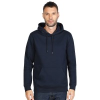 ABSOLUT HOODY, organic cotton hooded sweatshirt, 280 g/m2, blue