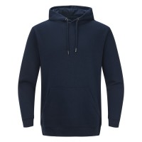 ABSOLUT HOODY, organic cotton hooded sweatshirt, 280 g/m2, blue