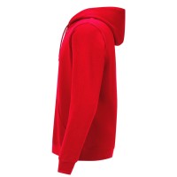 ABSOLUT HOODY, organic cotton hooded sweatshirt, 280 g/m2, red