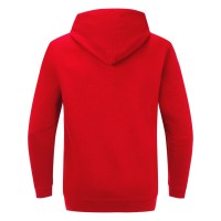 ABSOLUT HOODY, organic cotton hooded sweatshirt, 280 g/m2, red