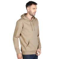 ABSOLUT HOODY, organic cotton hooded sweatshirt, 280 g/m2, light brown