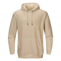 ABSOLUT HOODY, organic cotton hooded sweatshirt, 280 g/m2, light brown