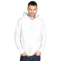 ABSOLUT HOODY, organic cotton hooded sweatshirt, 280 g/m2, white