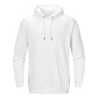 ABSOLUT HOODY, organic cotton hooded sweatshirt, 280 g/m2, white