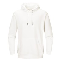 ABSOLUT HOODY, organic cotton hooded sweatshirt, 280 g/m2, off white