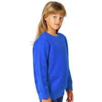 SPRING KID, kids' sweatshirt, round neck, 280 g/m2, royal blue