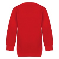 SPRING KID, kids' sweatshirt, round neck, 280 g/m2, red
