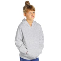 CHAMP KID, kids' hooded sweatshirt, 280 g/m2, ash