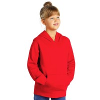 CHAMP KID, kids' hooded sweatshirt, 280 g/m2, red