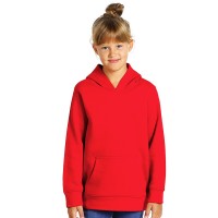 CHAMP KID, kids' hooded sweatshirt, 280 g/m2, red